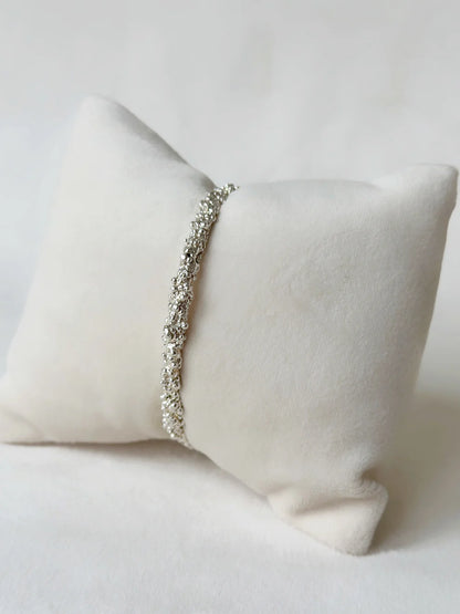 Cosmic Reef Bangle Silver