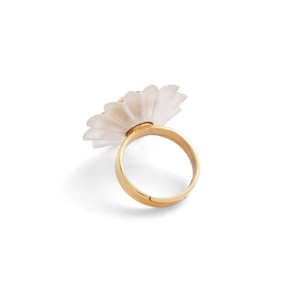 Crystal Phool Ring