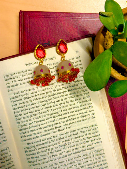 Jadau Quarts Jhumki