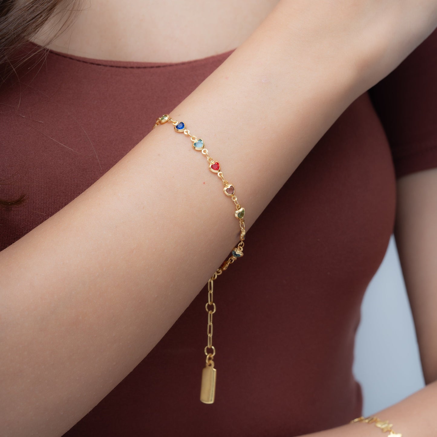 Heart Float Bracelet