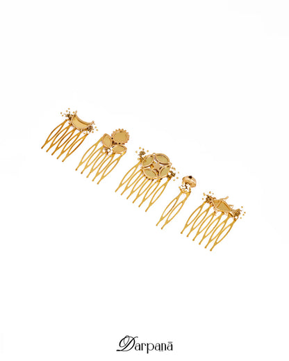 Darpan Meen Hairpins (Set of 5)