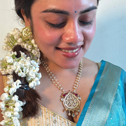 Dhara Statement Gold Necklace