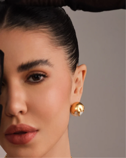 Dune Studs - Golden