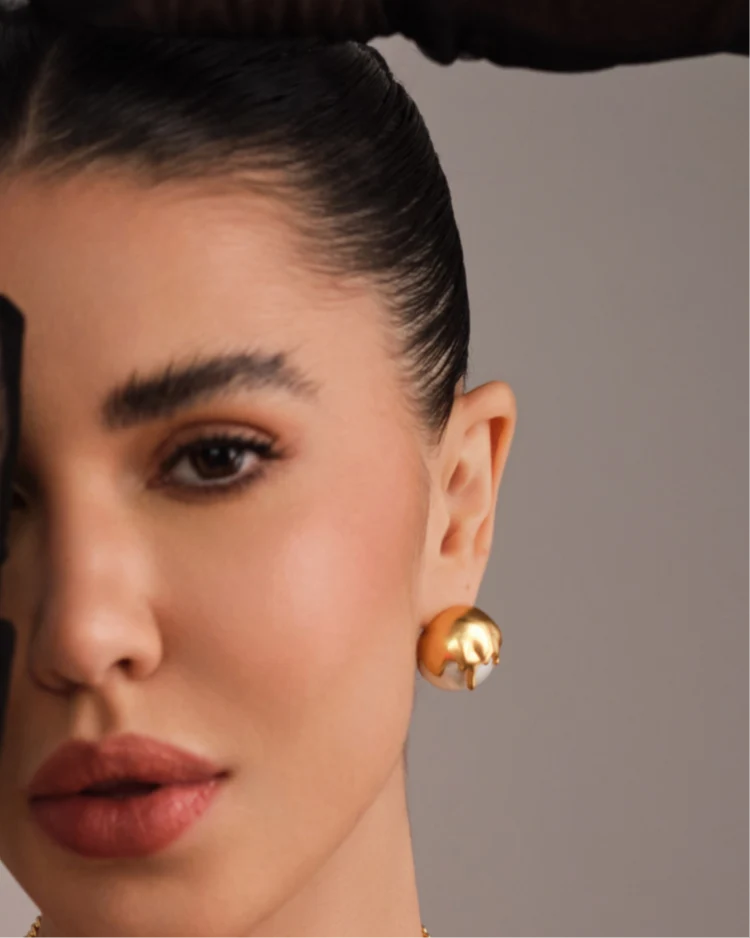 Dune Studs - Golden