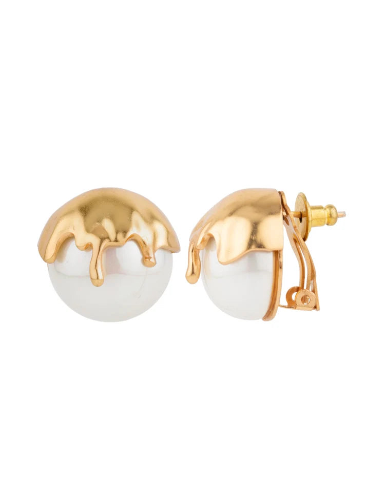 Dune Studs - Golden