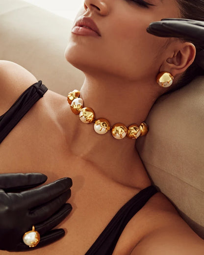 Dune Studs - Golden
