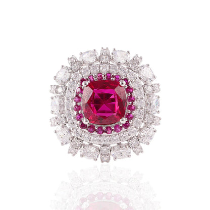 Dynasty Cushion Ring