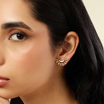 Celestial Curve Studs