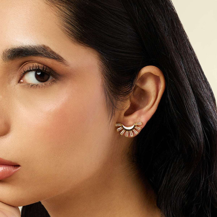 Celestial Curve Studs