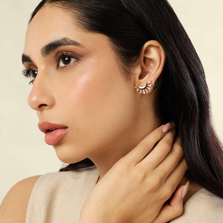 Celestial Curve Studs