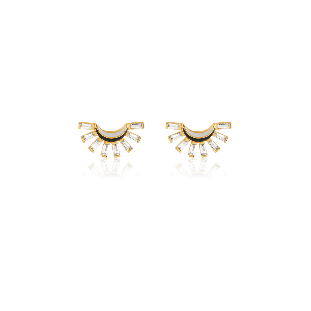 Celestial Curve Studs