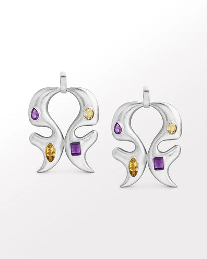 Element V Earrings Gemstone