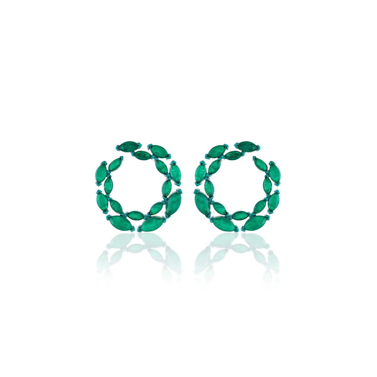 Estelle Emerald Earrings