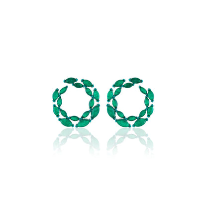 Estelle Emerald Earrings