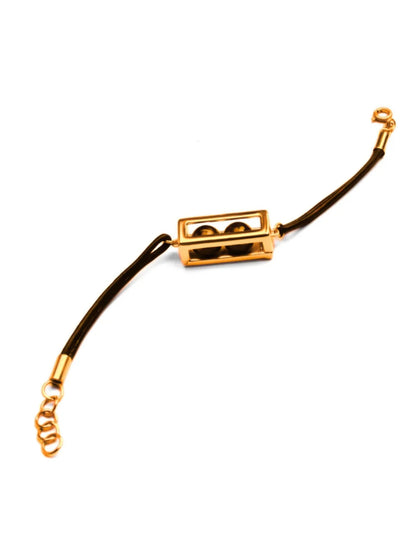 Fill Me In Leather Bracelet (Big)