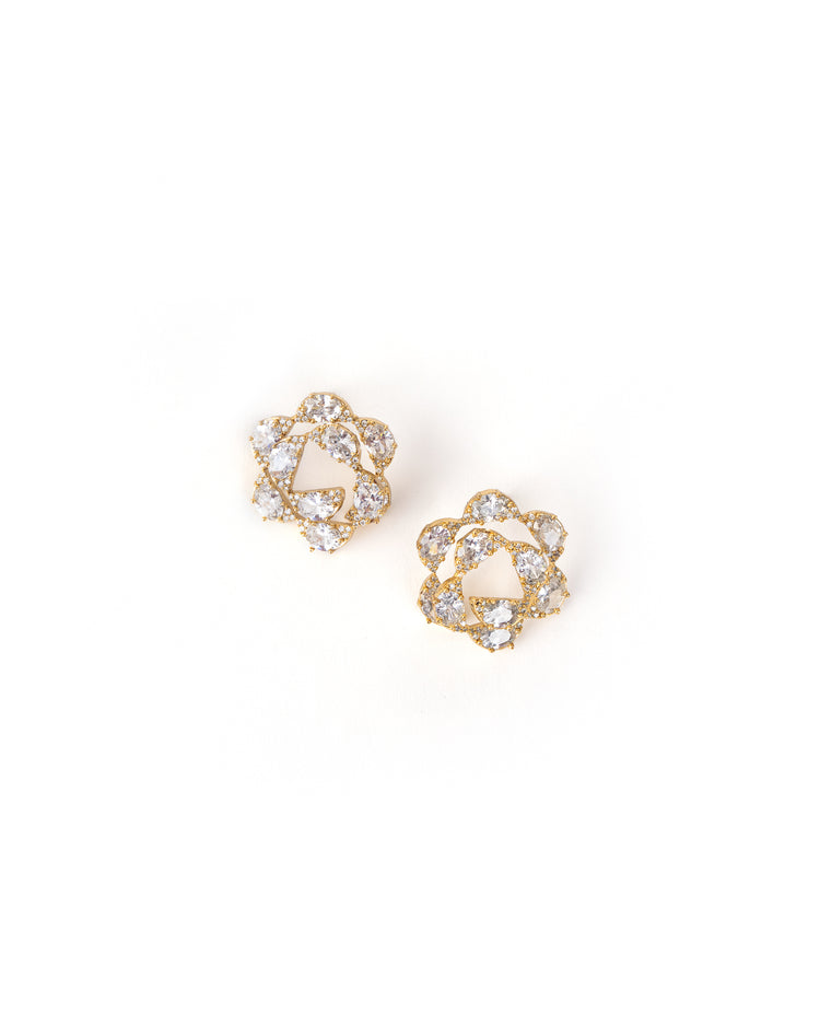 Firework Scallop Studs