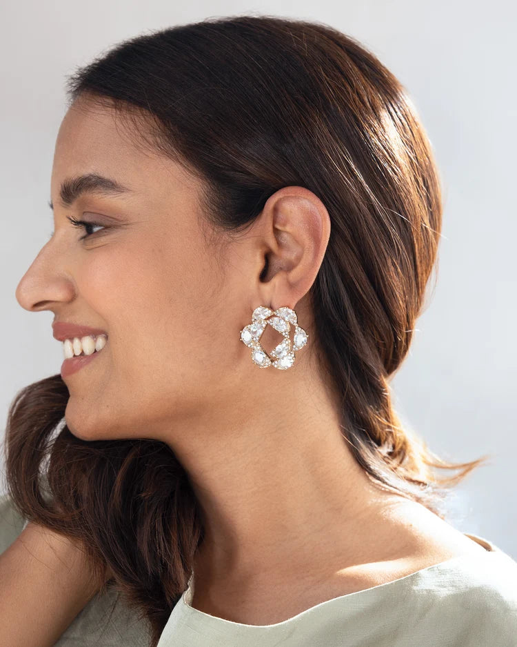 Firework Scallop Studs