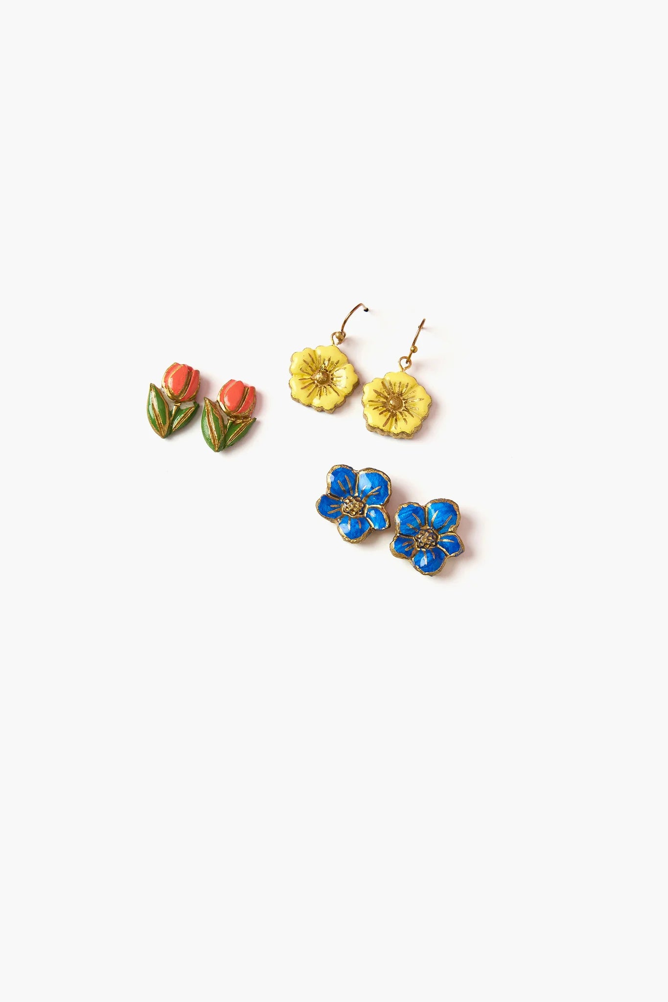 Flower-Power Stud Set