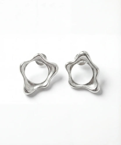 Fluid Mini Earrings (Silver)