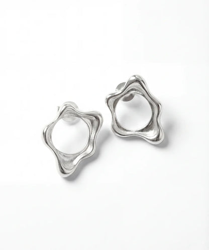 Fluid Mini Earrings (Silver)