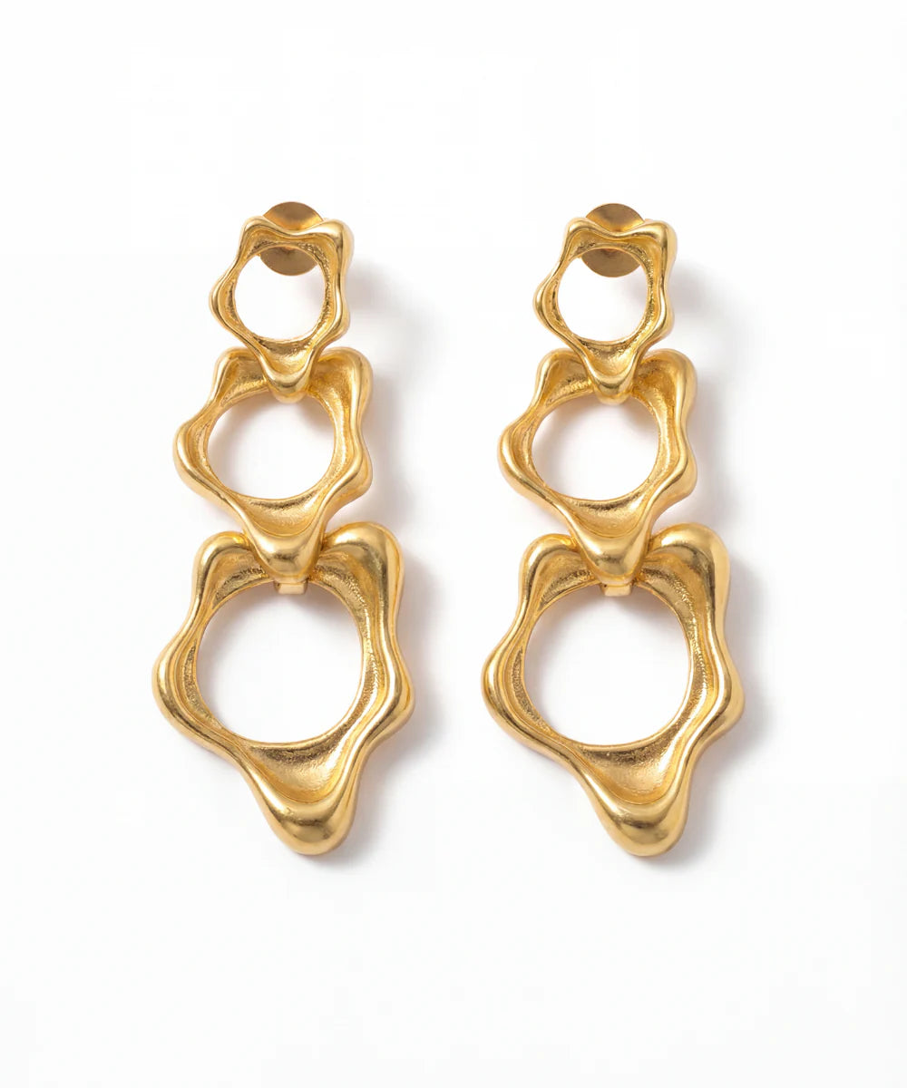 Fluid Trio Earring