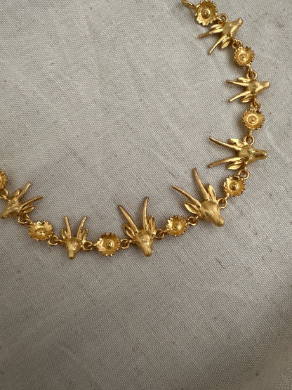 Forest whisperer choker necklace