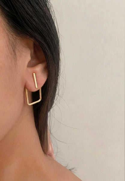 Framed Jacket Earrings