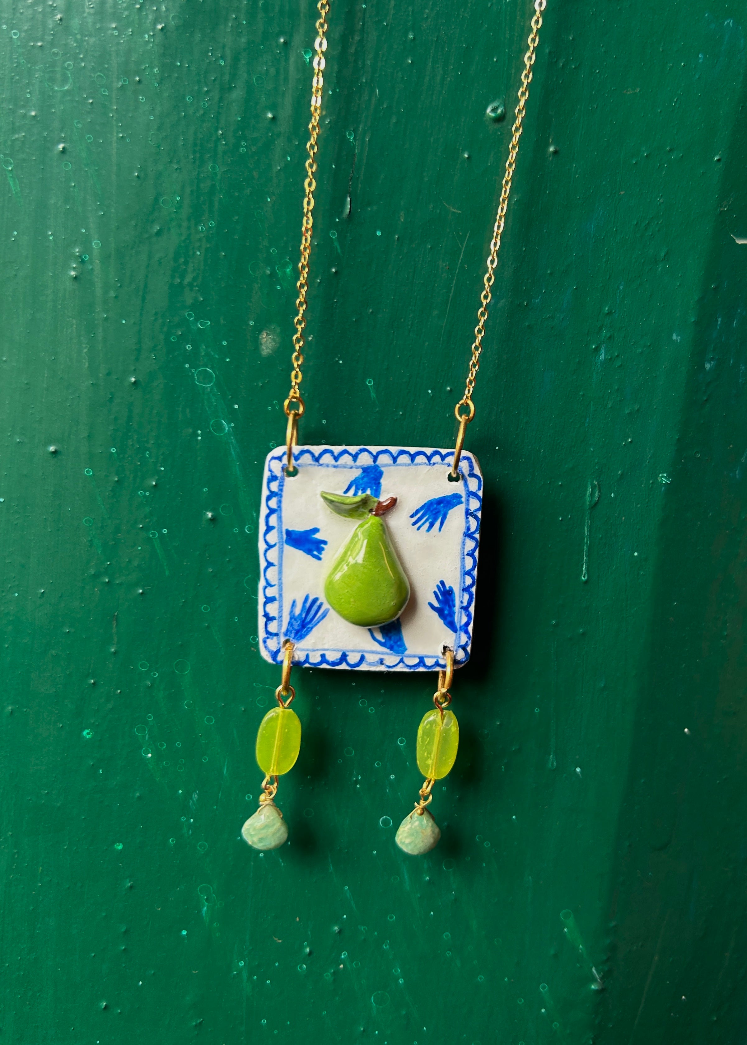 Fruit Plate Necklace (Singles)