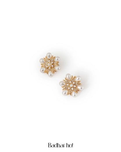GRAND PALAIS POPPY STUDS