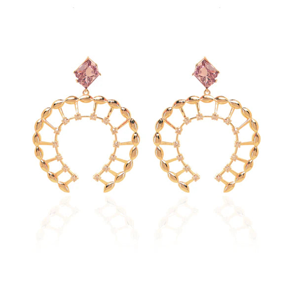 Goose Earrings (Lavender)