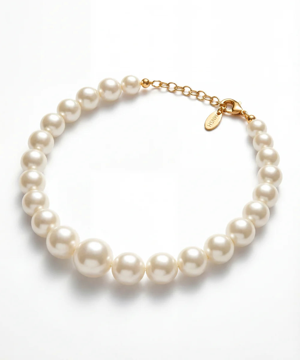 Gradation Pearl Necklace