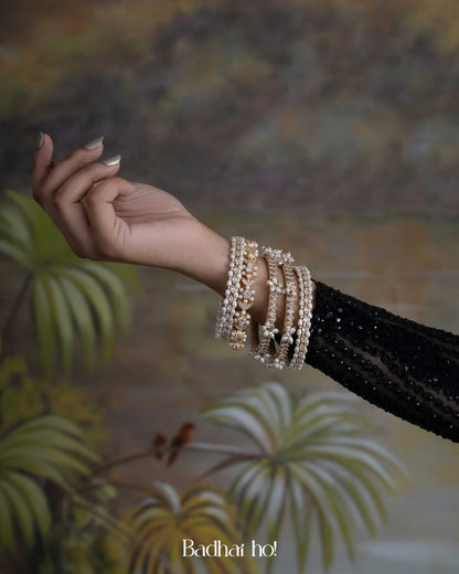 Grand Palais Bangle Set (Set Of 5)