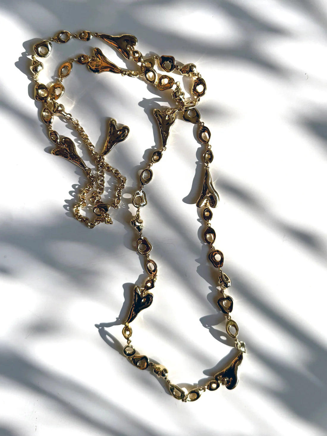 Heart & Pebble Chain