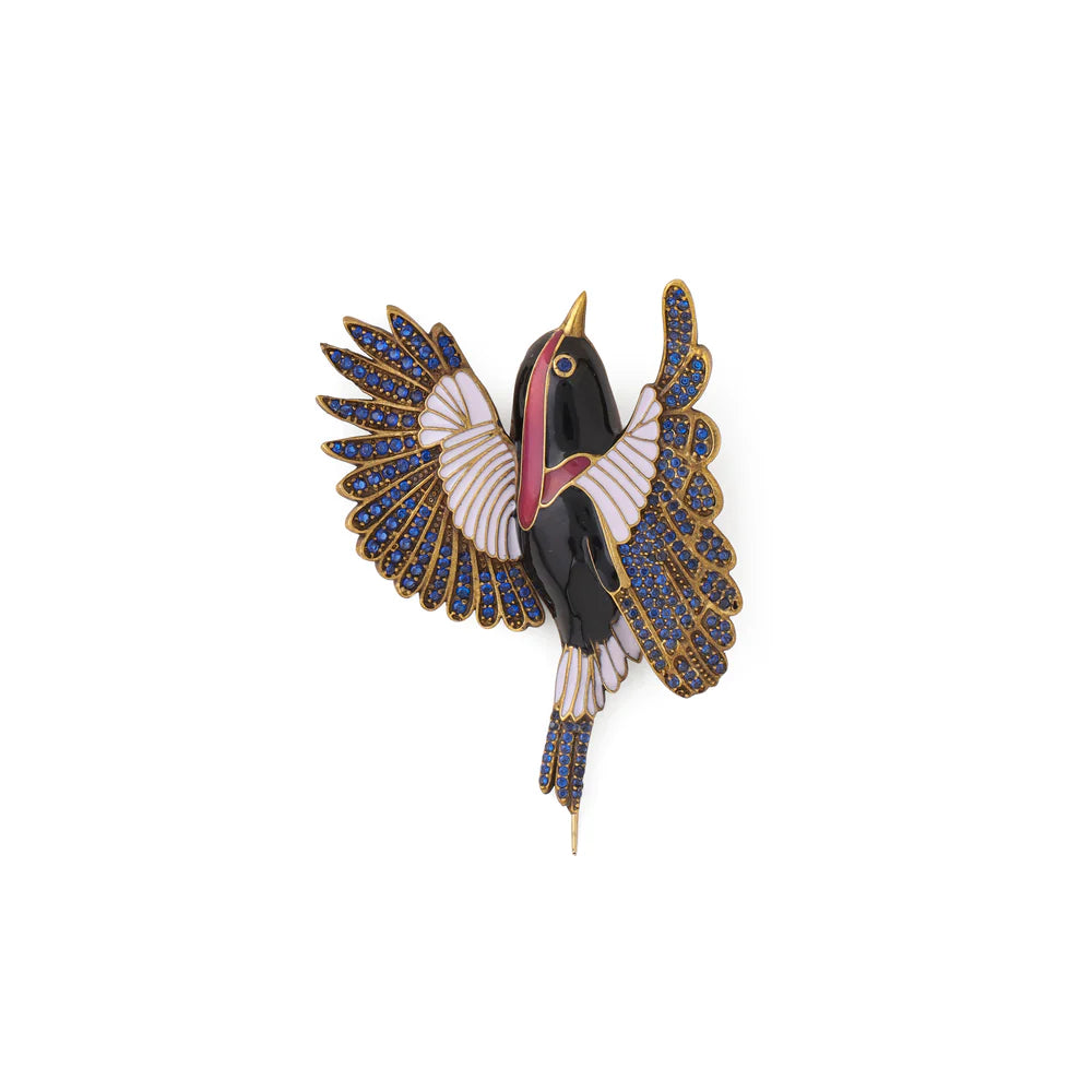 Hope Bird Brooch - antique