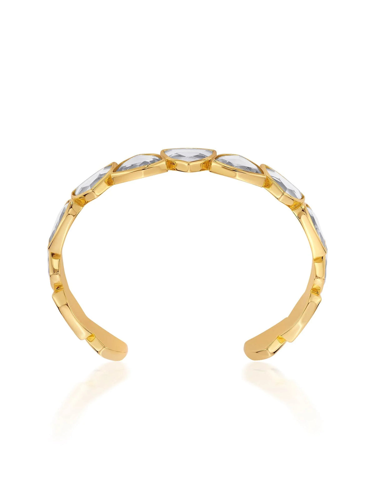 Inayat Mirror Gold Statement Cuff