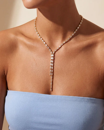 Insignia Lariat Necklace