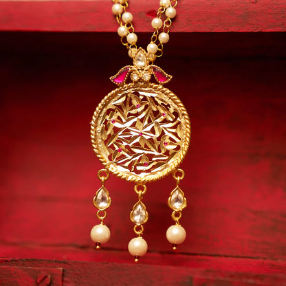 Ira Pearl Gold Necklace