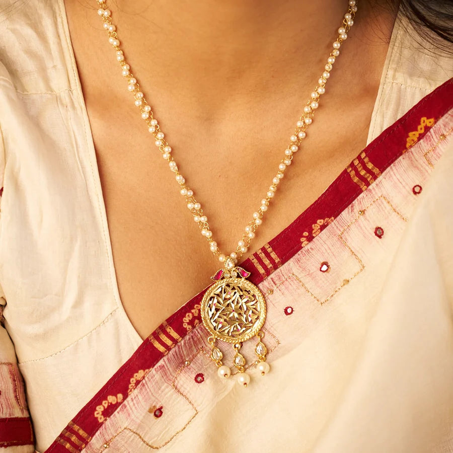 Ira Pearl Gold Necklace