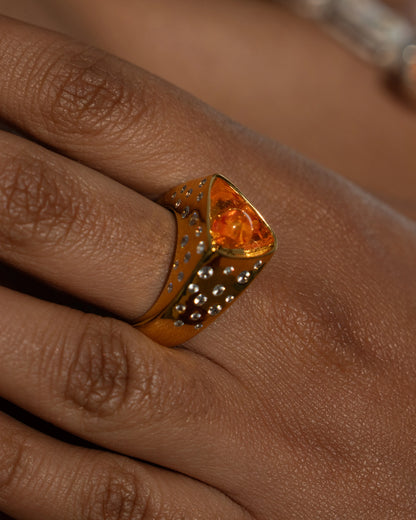 Irodori Amber Ring