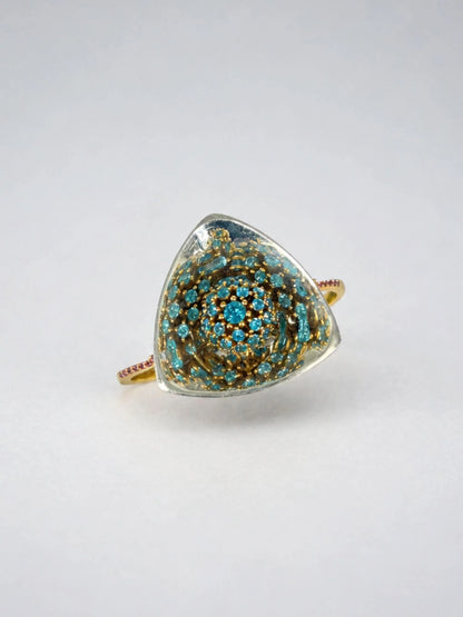 Irodori Choker Double Shank Ring