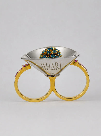 Irodori Choker Double Shank Ring