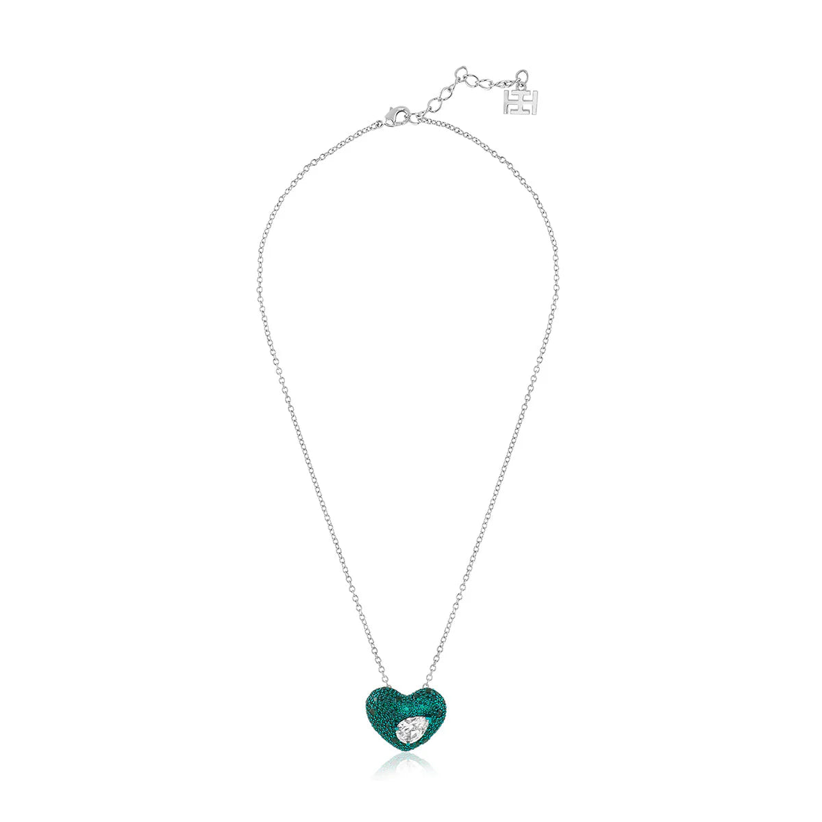 Isolde Emerald Pendant Necklace