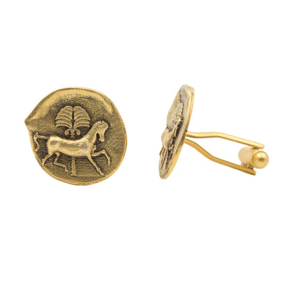 Knight cufflinks