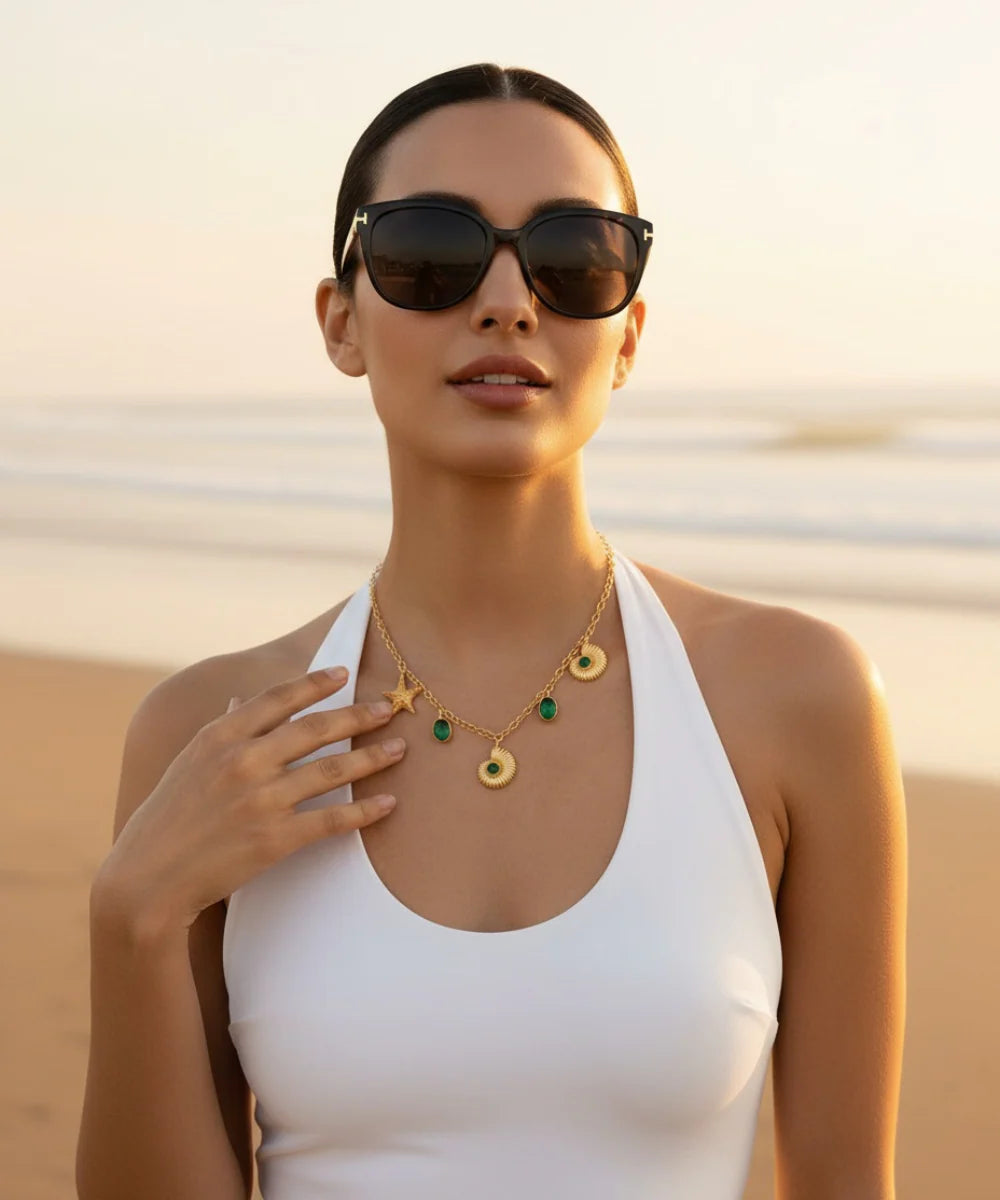 LA MER CHARM NECKLACE