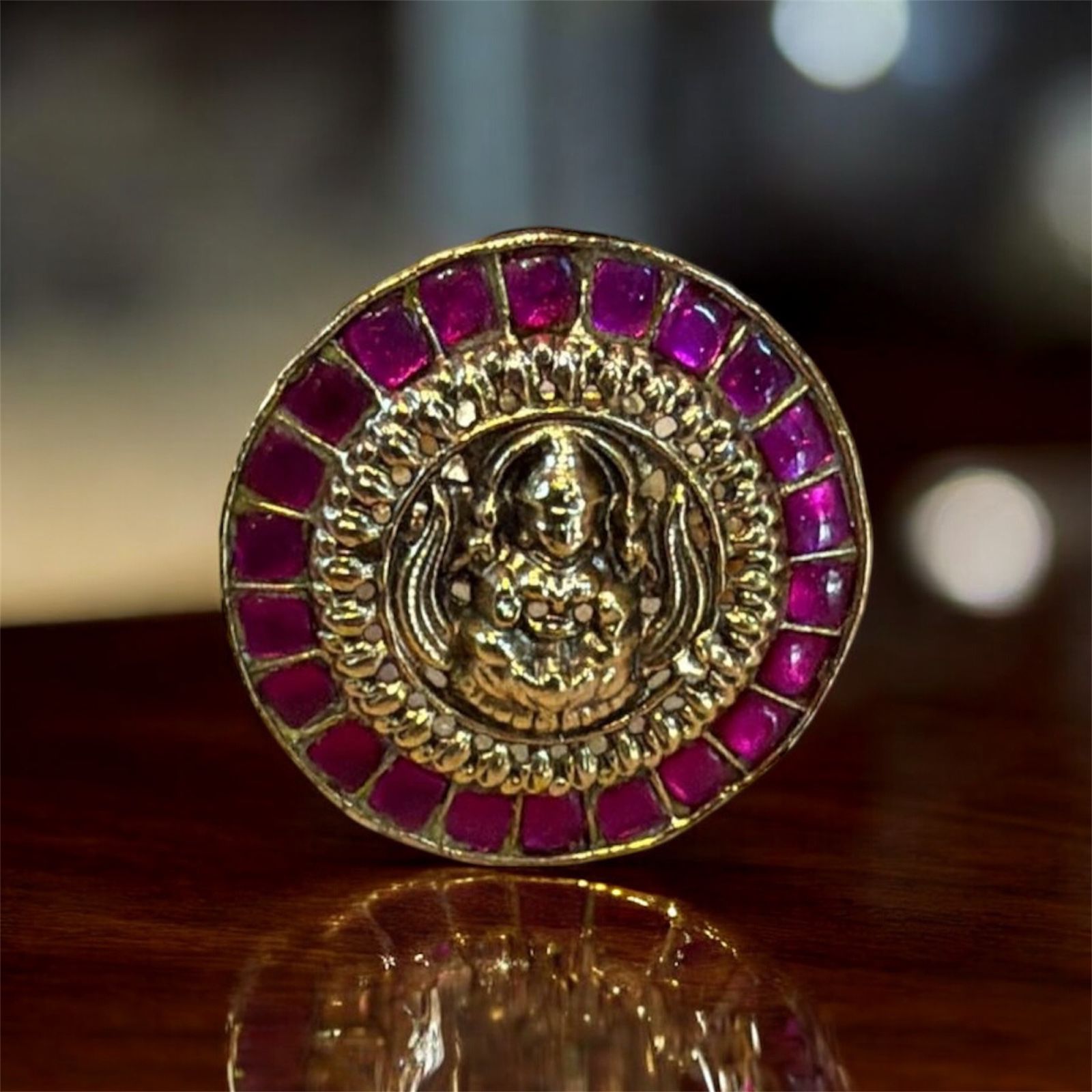 Utsav-Ruby Radiant Ring