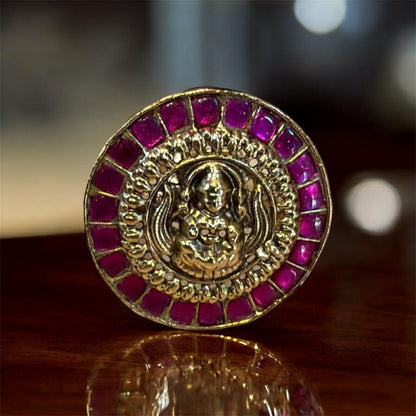 Utsav-Ruby Radiant Ring