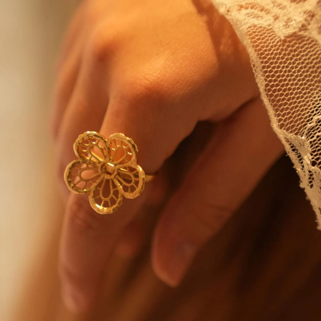 Lace Bloom Ring
