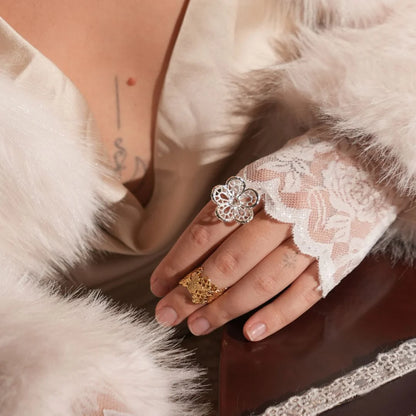 Lace Bloom Ring
