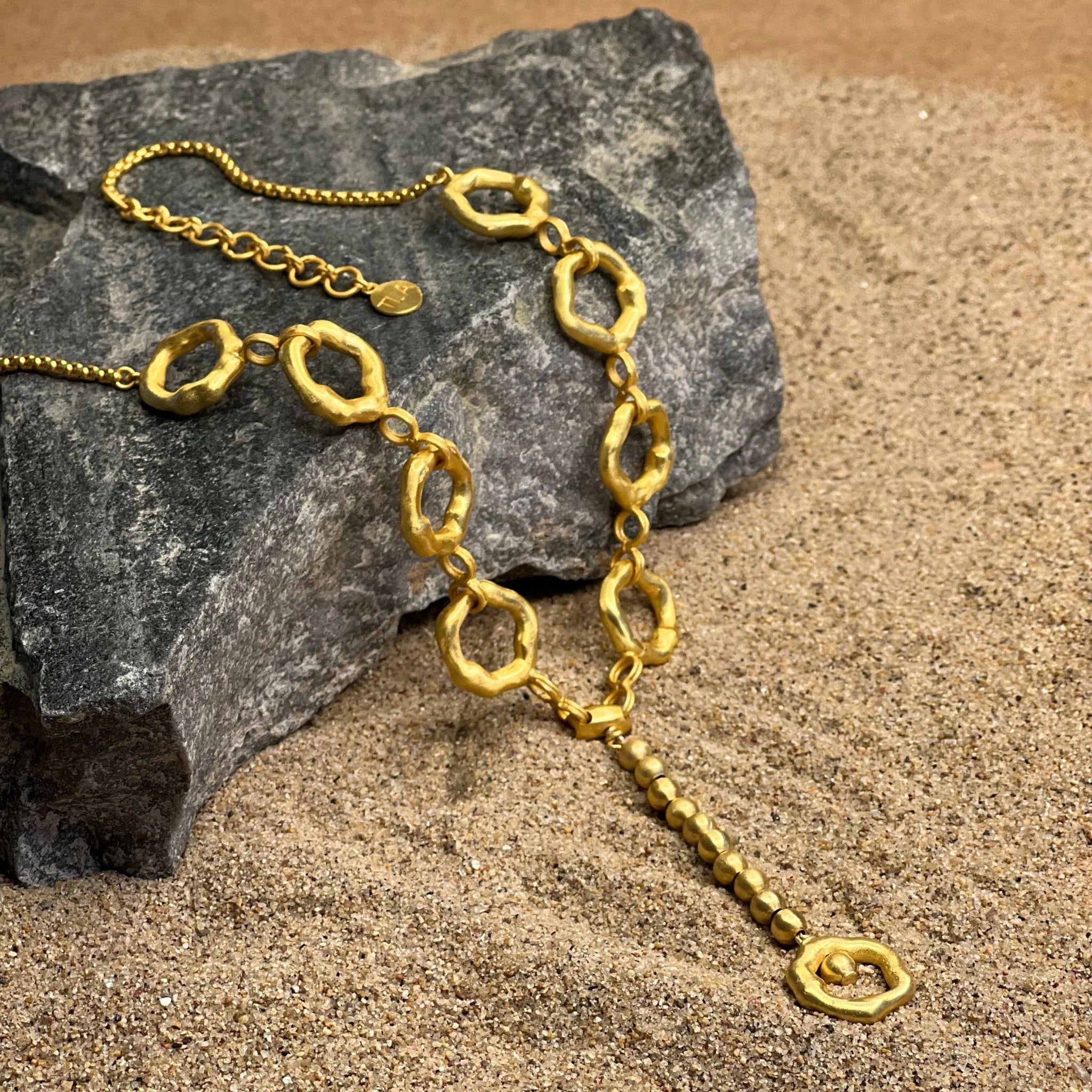 Linked Halo Necklace