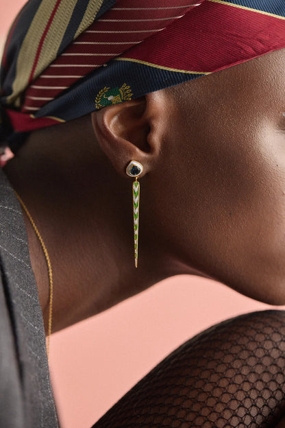 London Blue Topaz La Tila Bonita Earrings